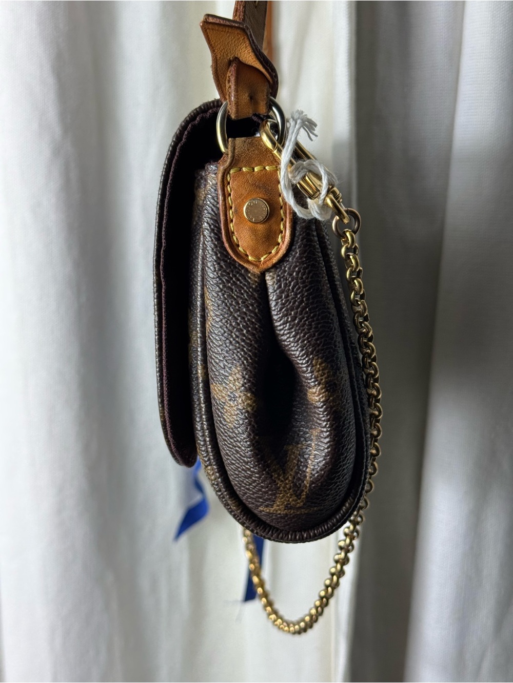 Y2K/90 Louis Vuitton Monogram Favorite PM Mini Clutch Shoulder Bag COA Crossbody - Picture 13 of 16